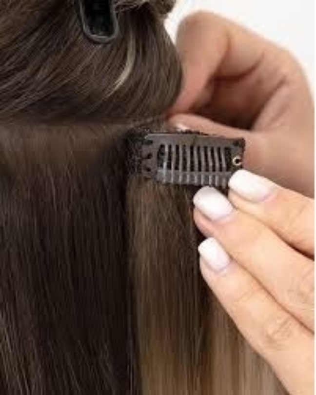 Extensions με CLIP φυσική τρίχα_Τοποθέτηση και Περιποίηση